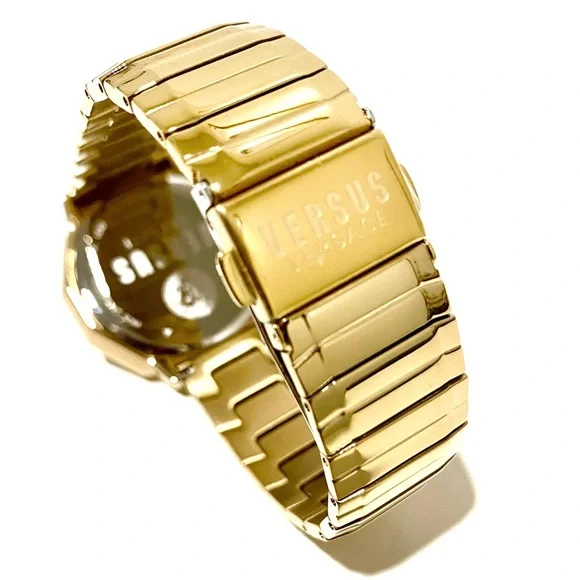 Versace Versus Versace Gold Studded Women’s Watch NWT - Picture 9 of 11